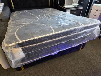 Queen Mattress Ortho Pillow Top Medium 14 Inch $280