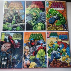 Small Comic Lot – Image, Valiant & More (Turok, Magnus, Savage Dragon)