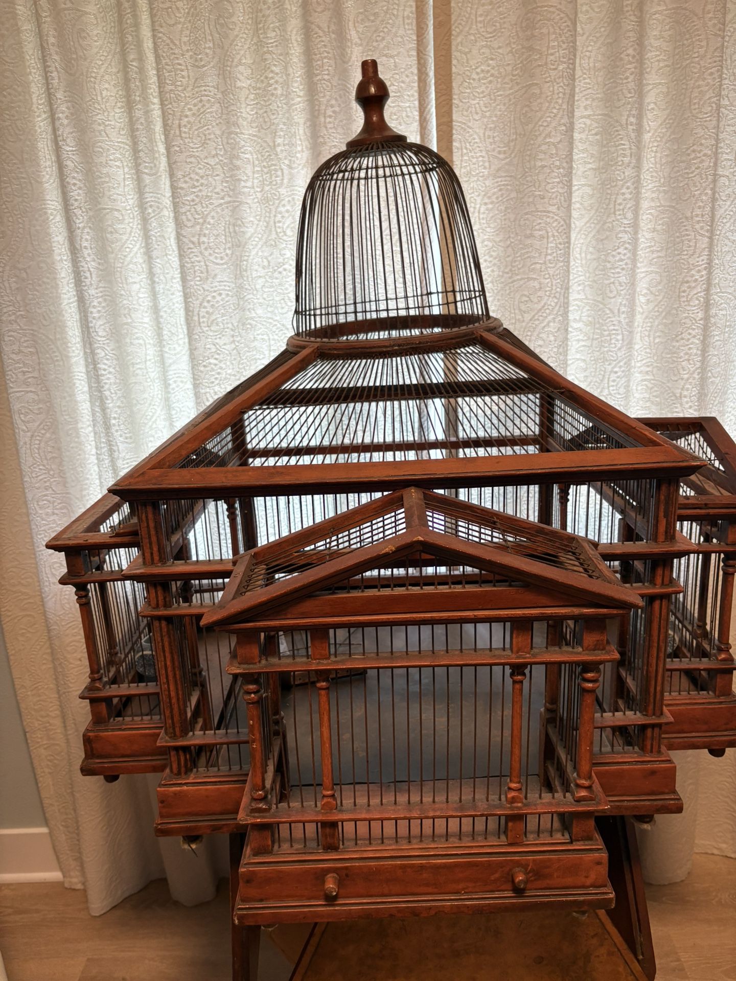 PENDING!! Large Victorian bird cage 36" x 29"