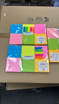 Homiley Bulk Sticky Notes Multicolor Pack