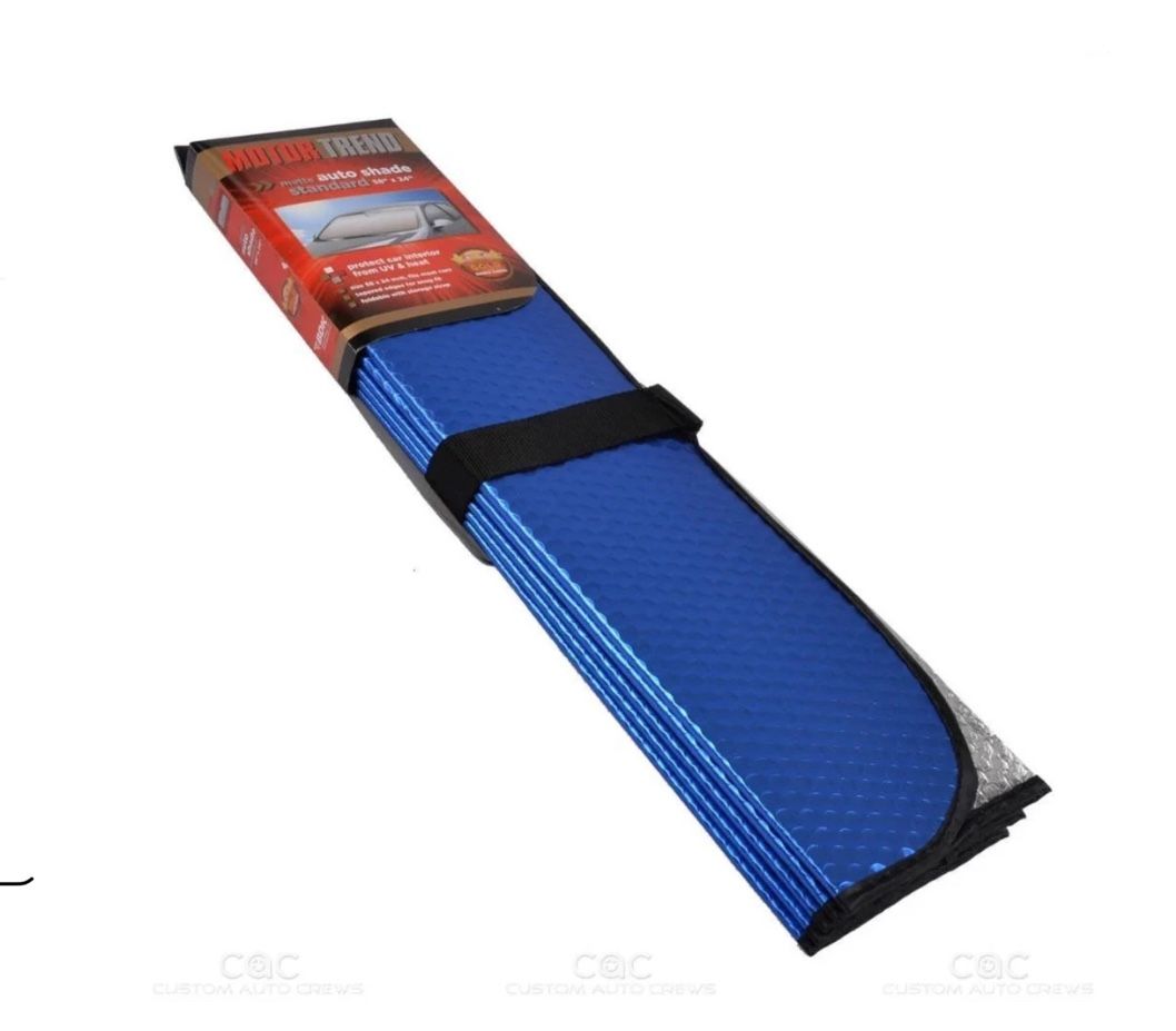 Motor Trend Auto SunShade Standard - Blue