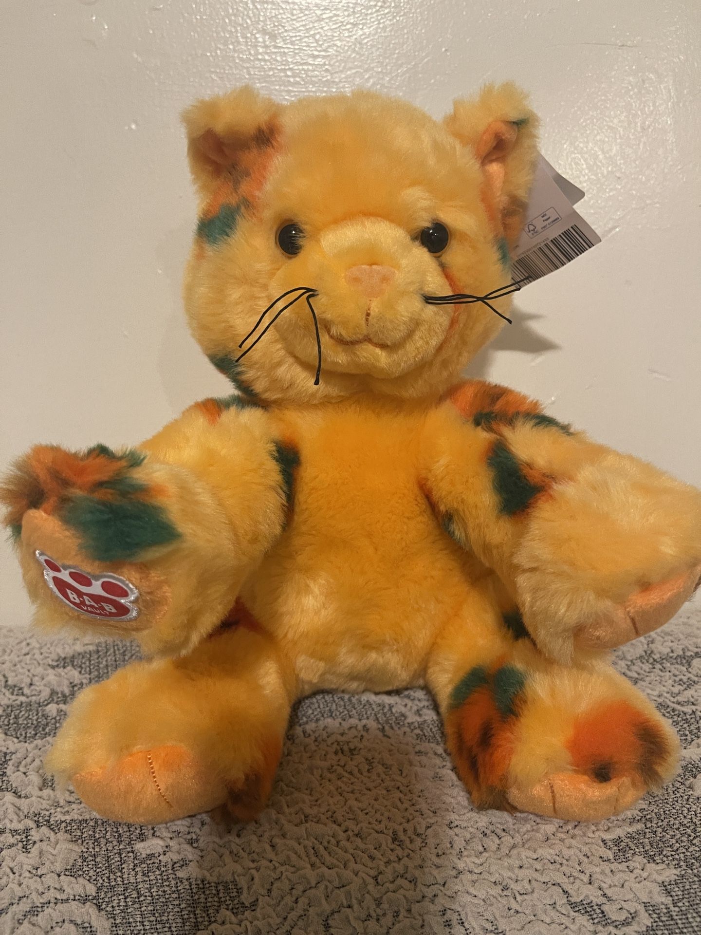 Pumpkin Kitty Build A Bear Halloween Plush Vault Collection 2024 STUFFED