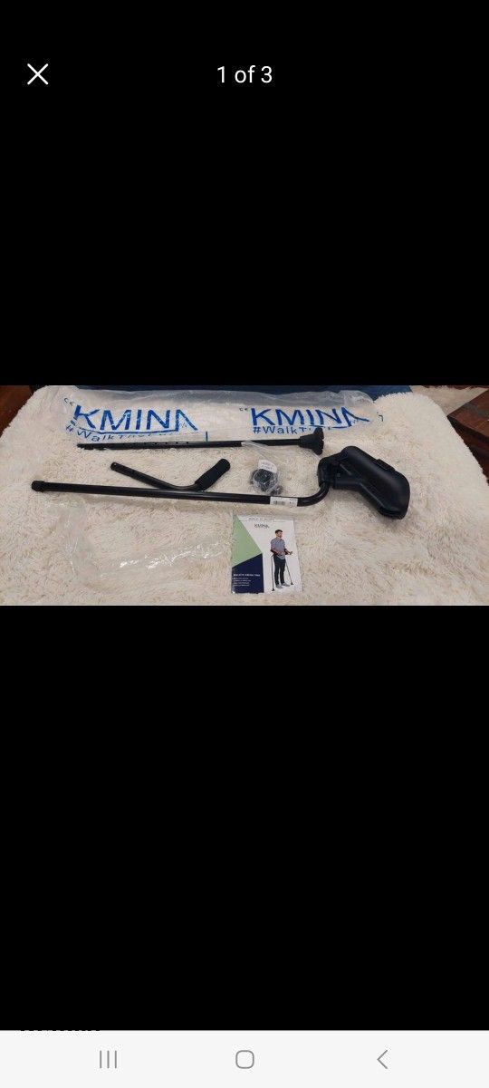 1 Right Forearm Crutch