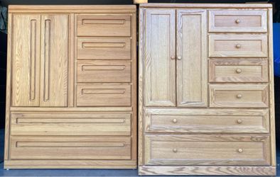 Thornwood 6 Drawer All in One Oak Dresser Chest