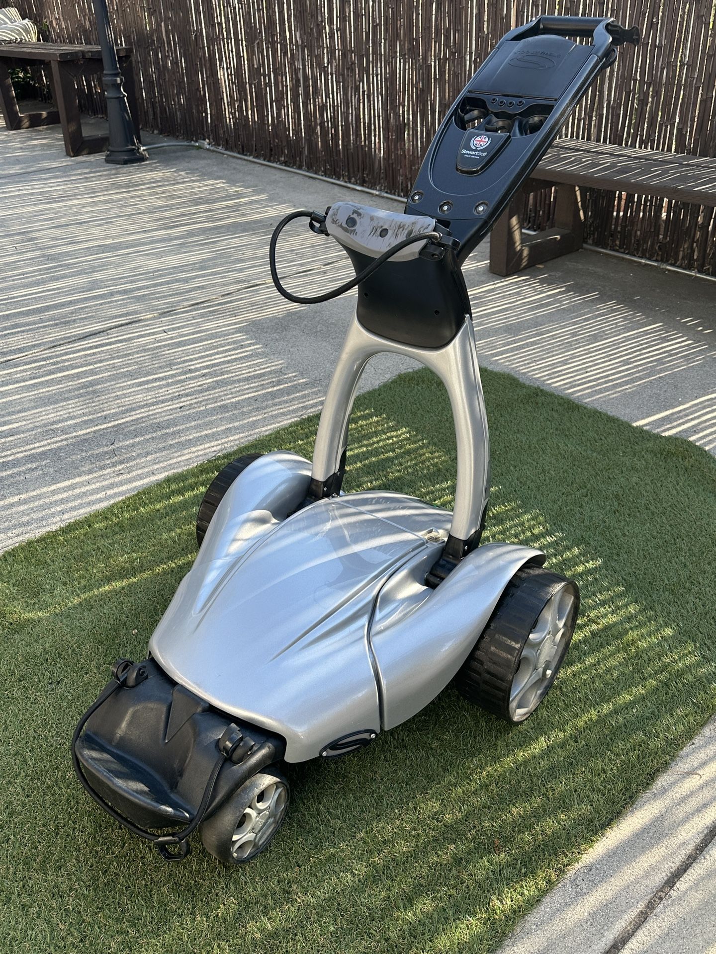 Stewart Golf XIX Follow/Remote Motorized Golf Cart Caddie