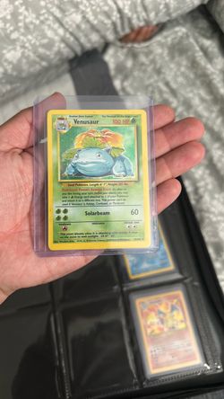 Venusaur Base Set Pokémon Card 15/102