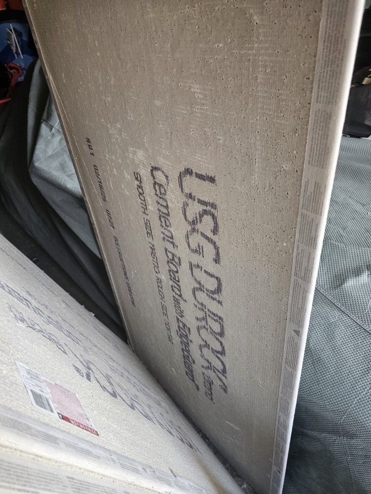 Cement Board 1/2