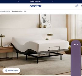 Nectar premier adjustable base size twin XL