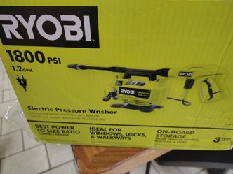 Ryobi 1800 psi pressure washer