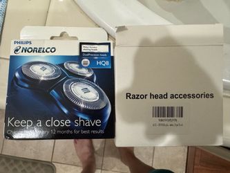 New Genuine Philips Norelco HQ8 and SH50 Dual Precision Replacement Shaver 3 Heads