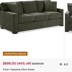 Macy’s Love Seat and Sofa Set