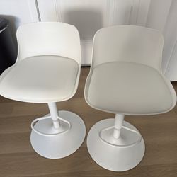 White Bar Stools