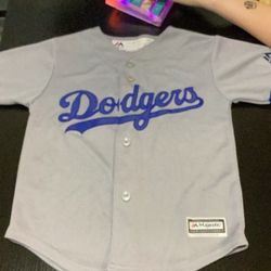 Dodgers Toddler 4T Baseball Jersey