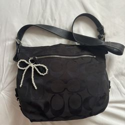 Black Coach Crossbody 