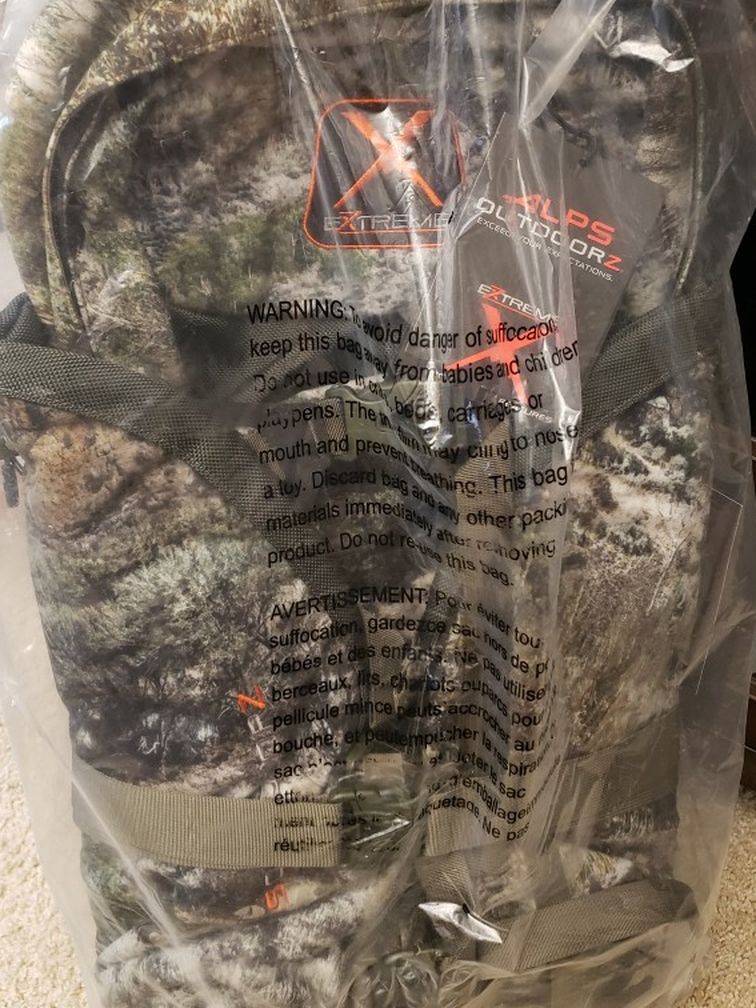 Alps Outdoorz Traverse X Extreme Mountain Country Camo Hunting Backpack