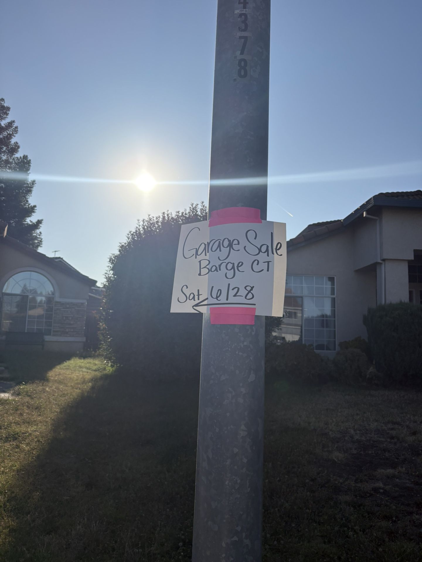 Yard sale Saturday 6/28