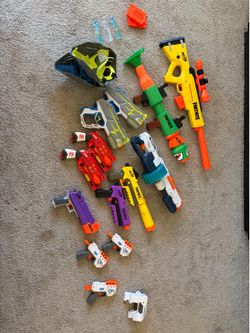 NERF & Fortnite Foam Blaster Collection – 15+ Blasters, Drums & Attachments