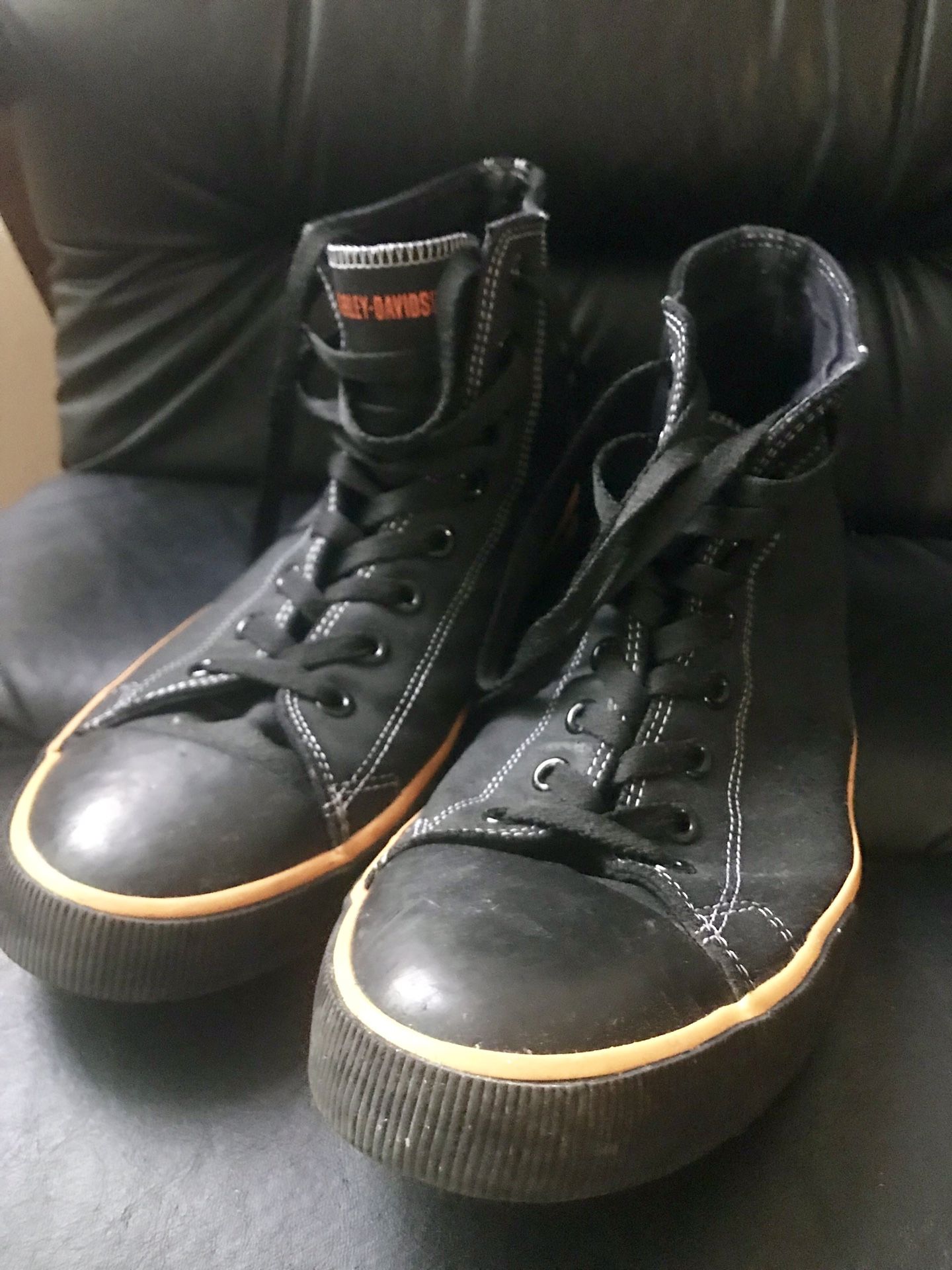 harley davidson shoes 13” used