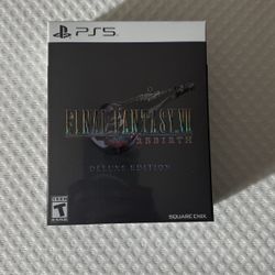 New Sealed Final Fantasy 7 Rebirth Deluxe Edition 
