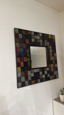 Mirror accent wall