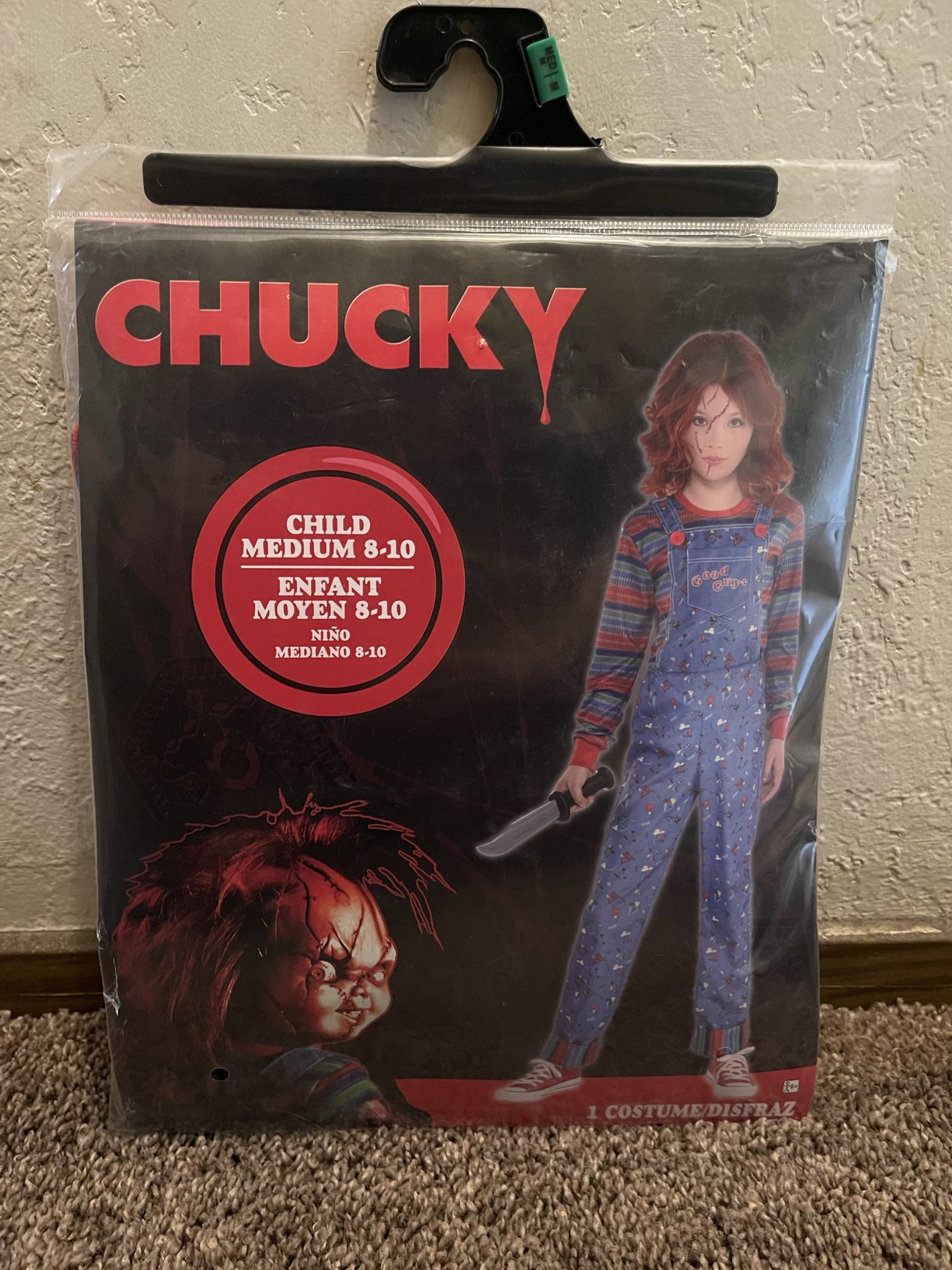 Medium 8-10 Chucky Costume 