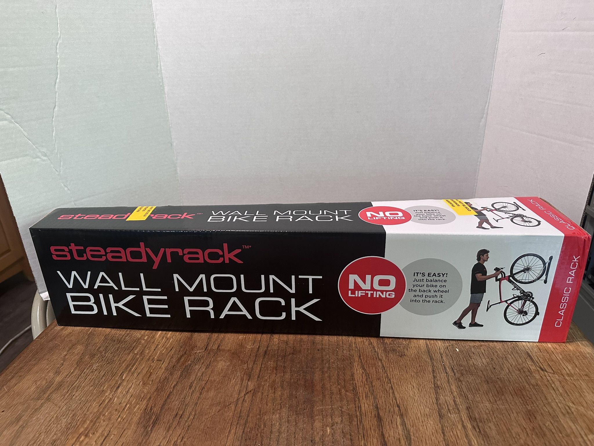 Steadyrack Bike Rack Classic - Wall Mounted Bike