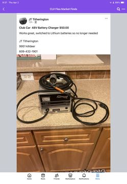 Club Car 48V Battery Charger