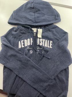 Brand New Aeropostale 1987 Full-Zip Hoodie