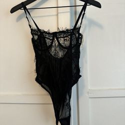 Black Bodysuit Never Worn Size Small 