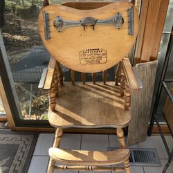 Antique High Chair