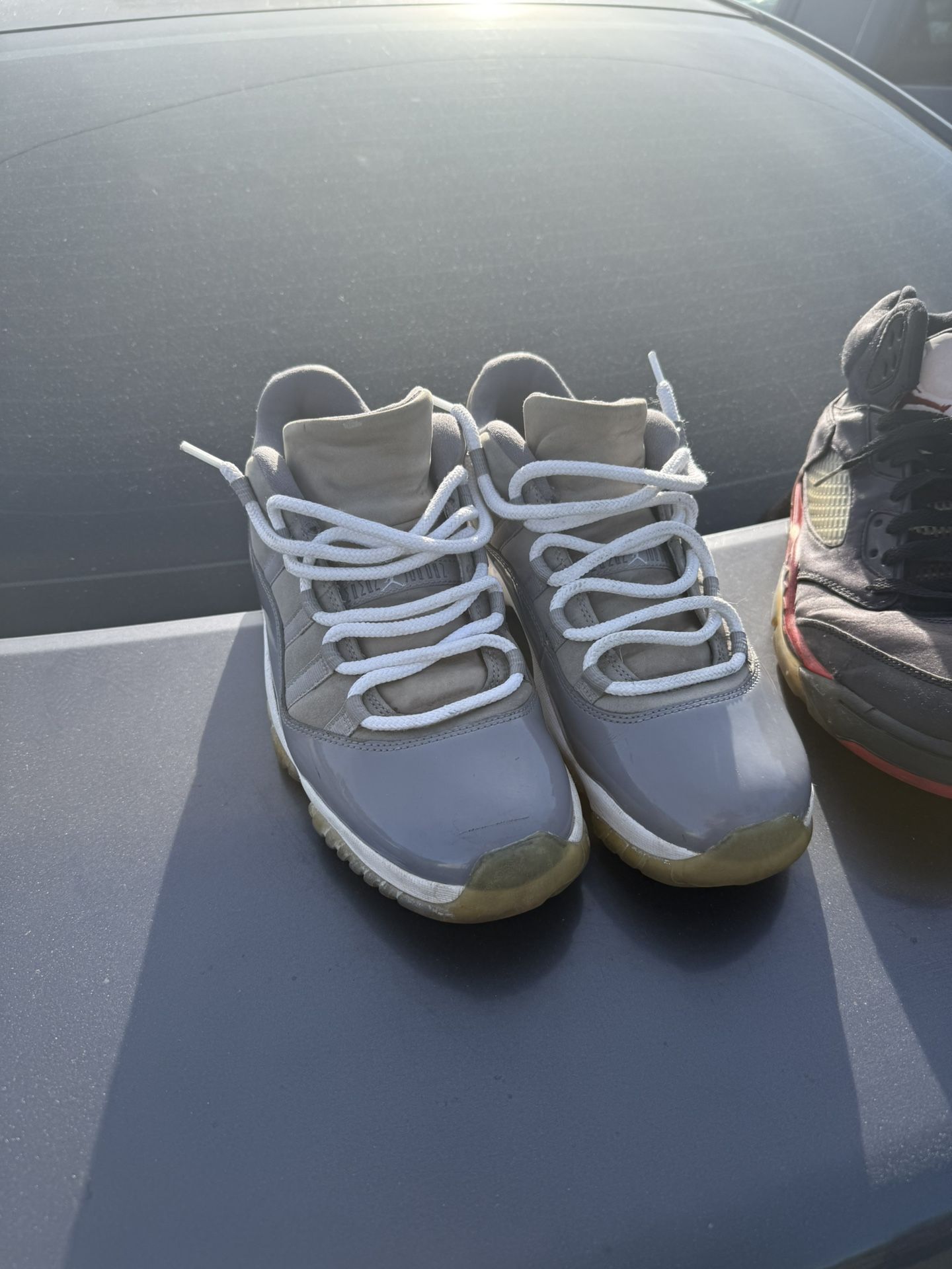 Jordan 5 And Cool Grey 11s