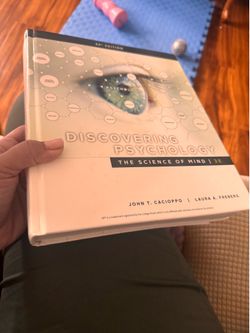Discovering Psychology Textbook science of the mind 3E