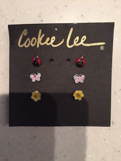 Cookie Lee Girls Earrings