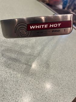 White hot Odyssey pro putter
