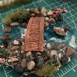 Miniature Doll House River 