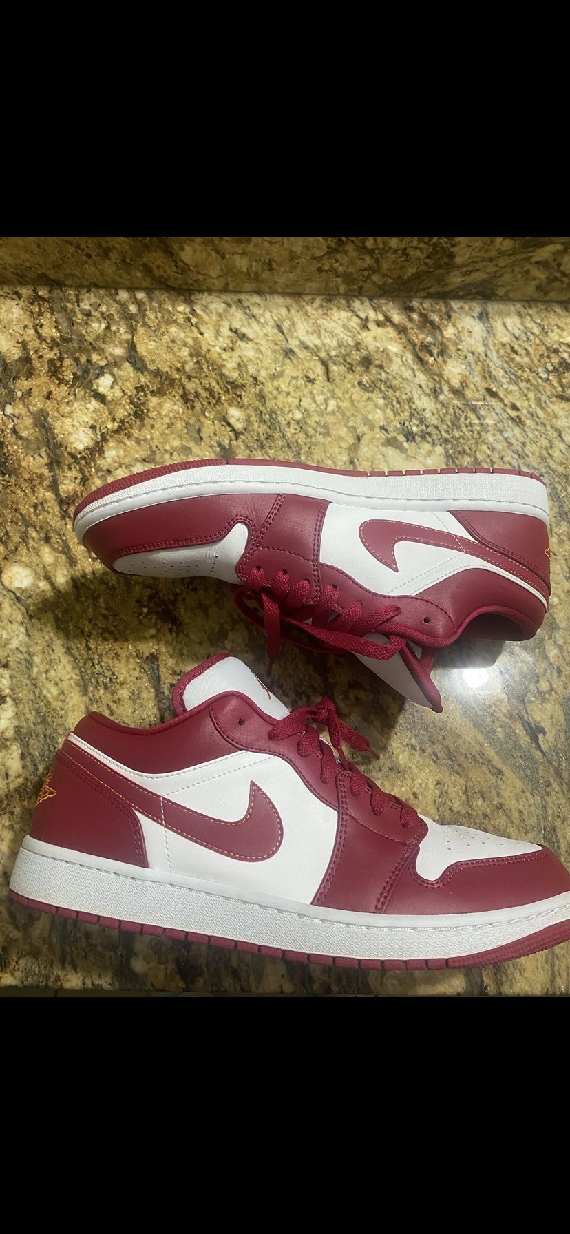 Air Jordan 1 Low Red & White