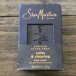Shea Moisture Calm & Clearing Bar Soap $4