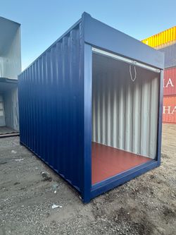 20FT REFURBISHED SHIPPING CONTAINER – ROLL UP DOOR ENTRY