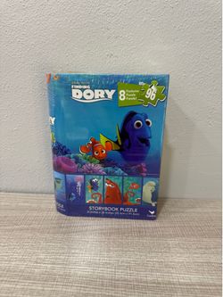 NEW Disney Pixar Finding Dory Storybook Puzzle 96 Piece 8x36 Panoramic Cardinal
