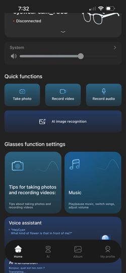 Smart glasses