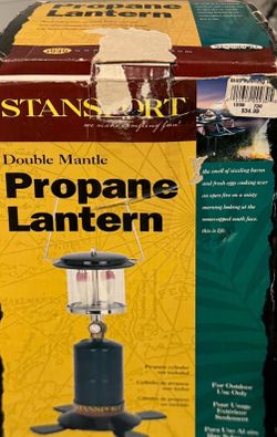 Double Mantle Propane Camping Lantern