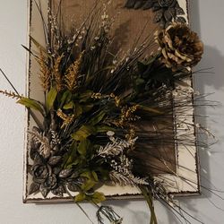 Homemade Floral Picture