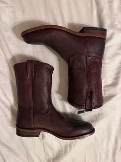 Tony Lama Men's Brown Leather Western Boots | Size 9.5D | Unworn