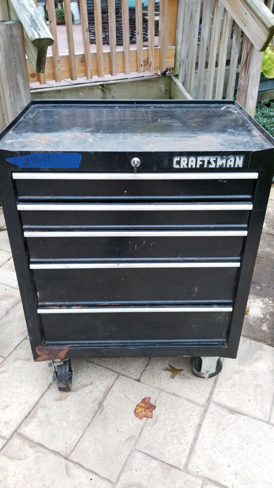 Craftman 5 drawer tool box