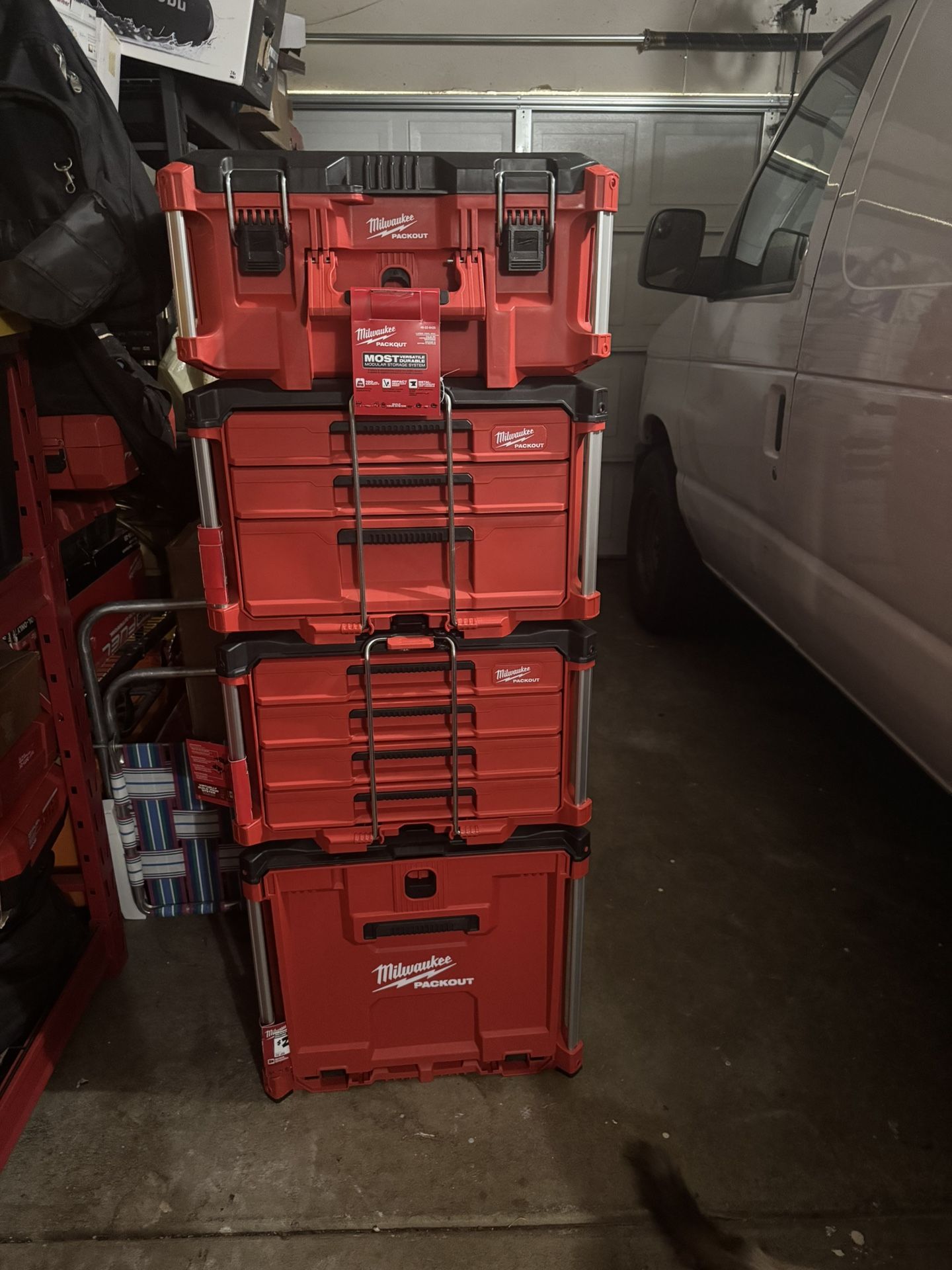 Milwaukee Packout Boxes Brand New