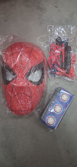 Spider-Man Mask and Web Shooter Toy Set