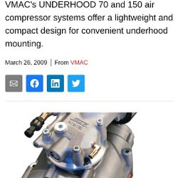 Vmac 140 Underwood Compressor