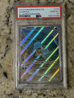 Squirtle Illustraion Rare PSA 10