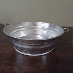 Galvanized Short Pan 8x4, New Giftable, 5.00 Ea