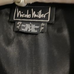 Nicole Miller Silk Vest